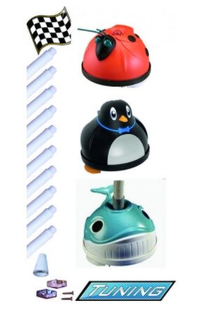 Halbautomatischer Reiniger Magic Clean Whaly Buggy Pinguin