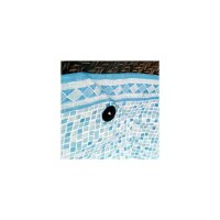 Frame Pool SET Rund &Oslash; 427 x 107 cm | Rattanoptik hellgrau