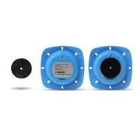 LED Magnetlampe Notmad | wei&szlig; | Geh&auml;use blau (299c)